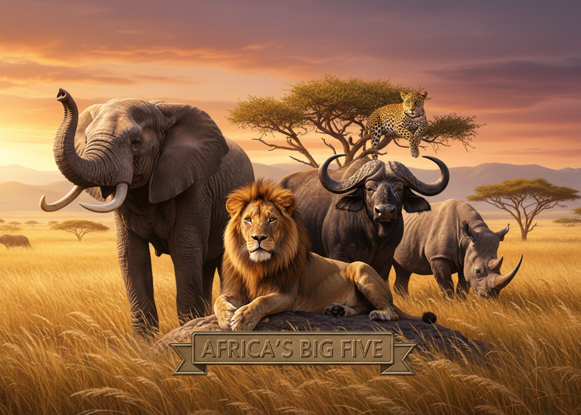 Big 5 Wildlife Magnet Bundle